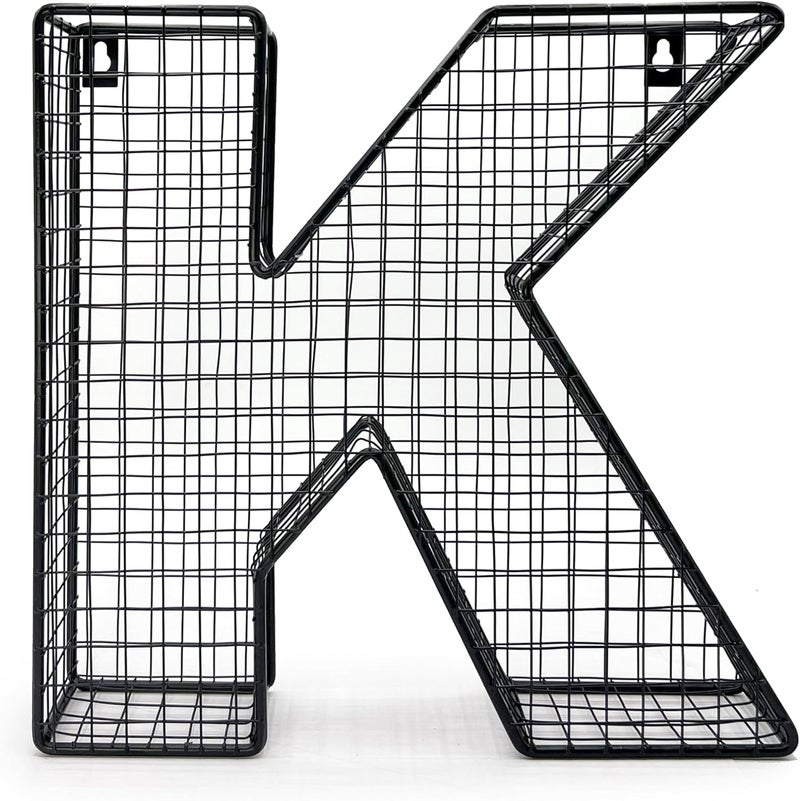 Oeno Wine Cork Holder Metal Display Collector Full Alphabet Display Letters & More (K) - Image 2